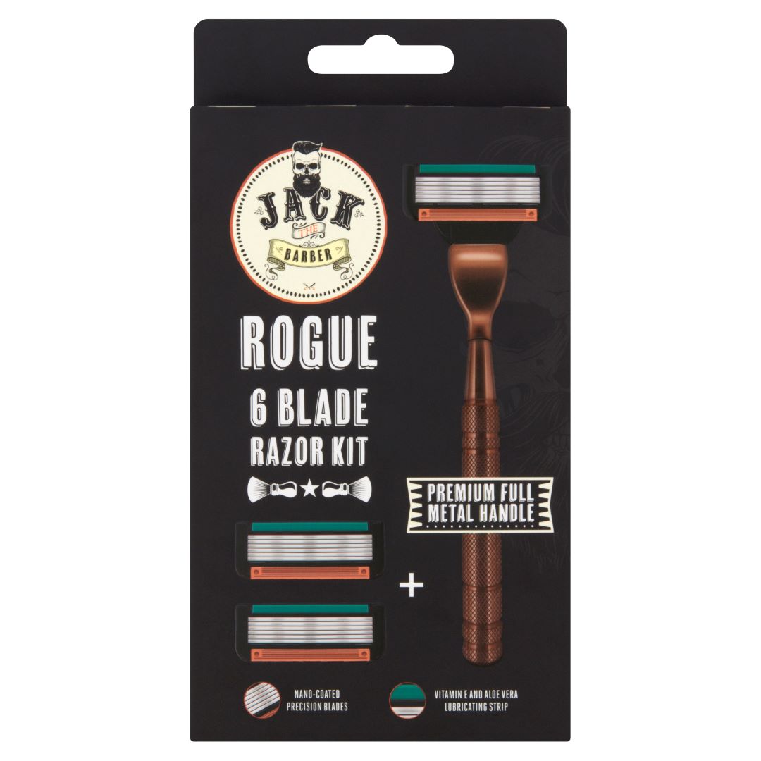 6 Blade Razor Kit