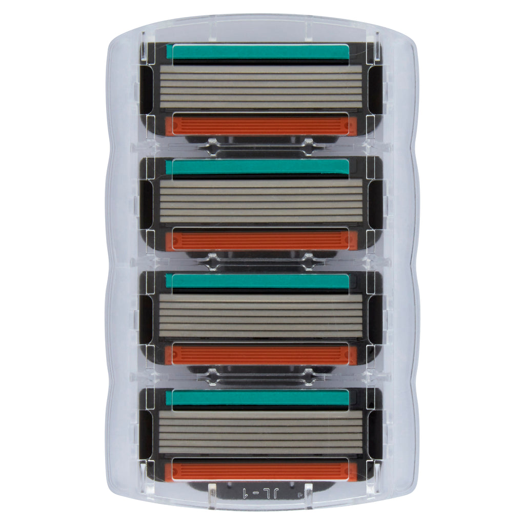 Union Razorblade Refills 6 Blade Razor Cartridge Refill 4 Pack – Jack the Barber