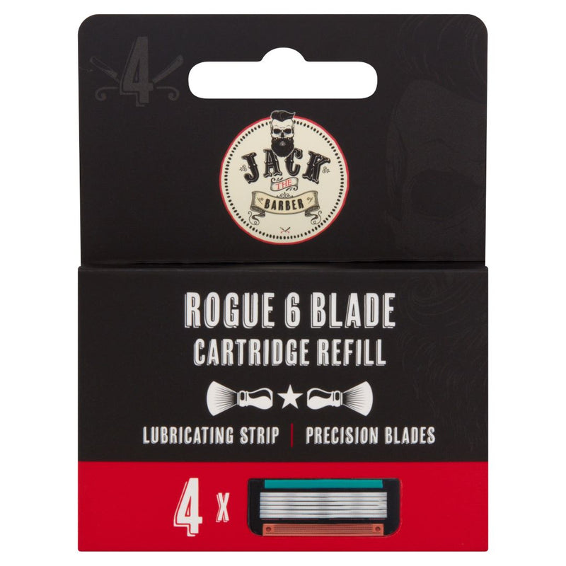 6 Blade Razor Cartridge Refill 4 Pack