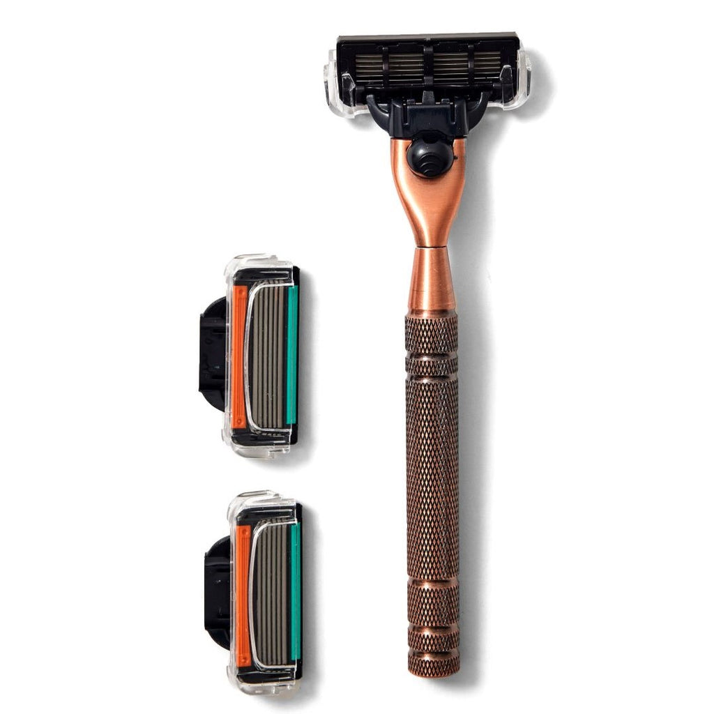 6 Blade Razor Kit