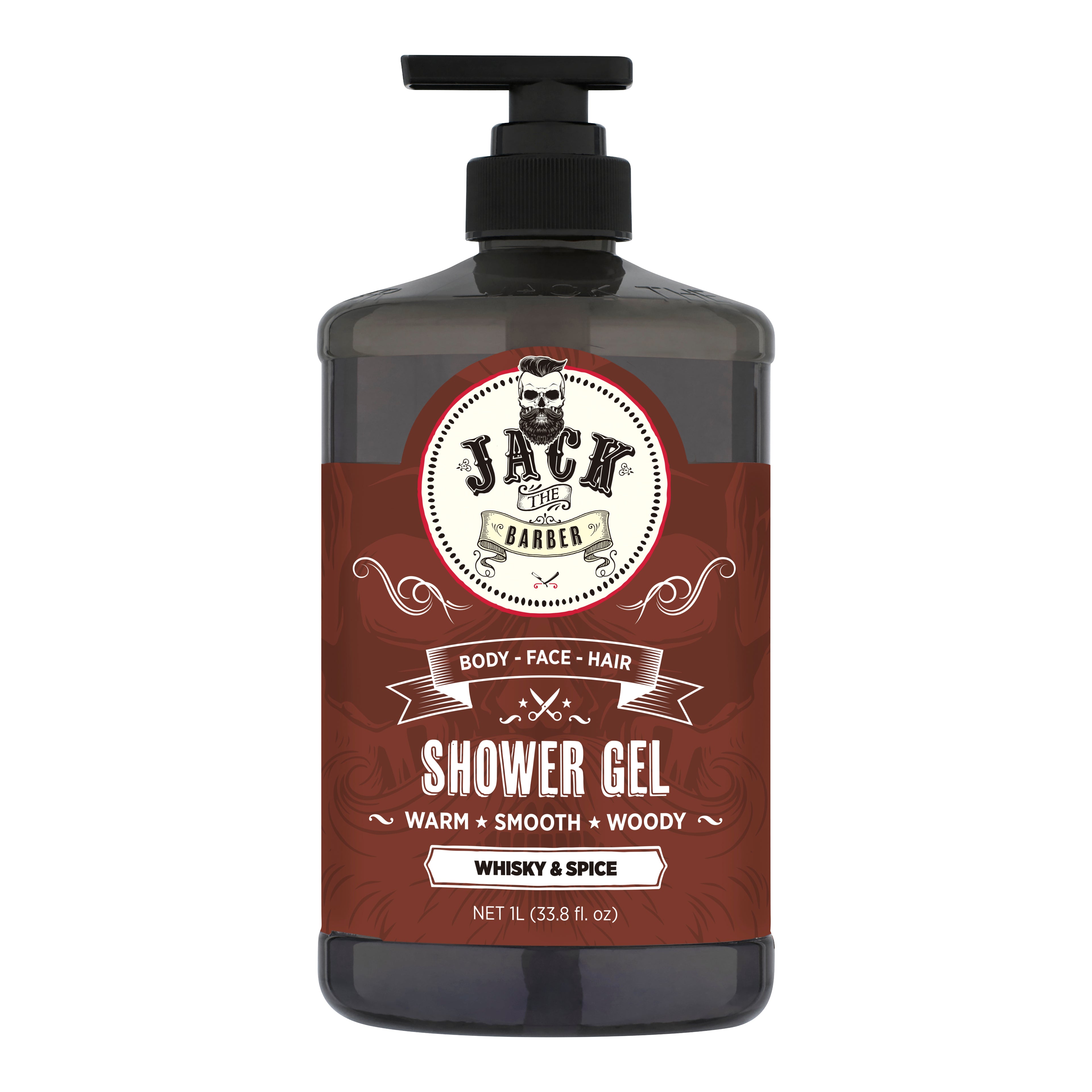 Shower Gel 1L - Whisky & Spice