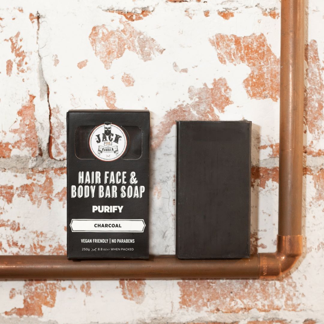 Bar Soap Triple Pack - Sandalwood, Hemp Seed Oil & Charcoal 3 x 250g