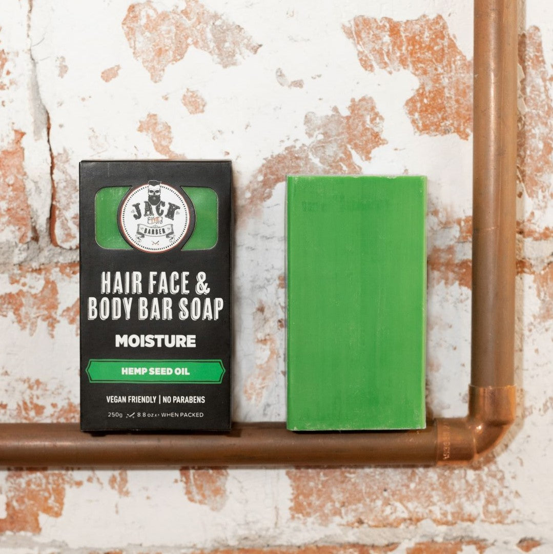 Bar Soap Triple Pack - Sandalwood, Hemp Seed Oil & Charcoal 3 x 250g