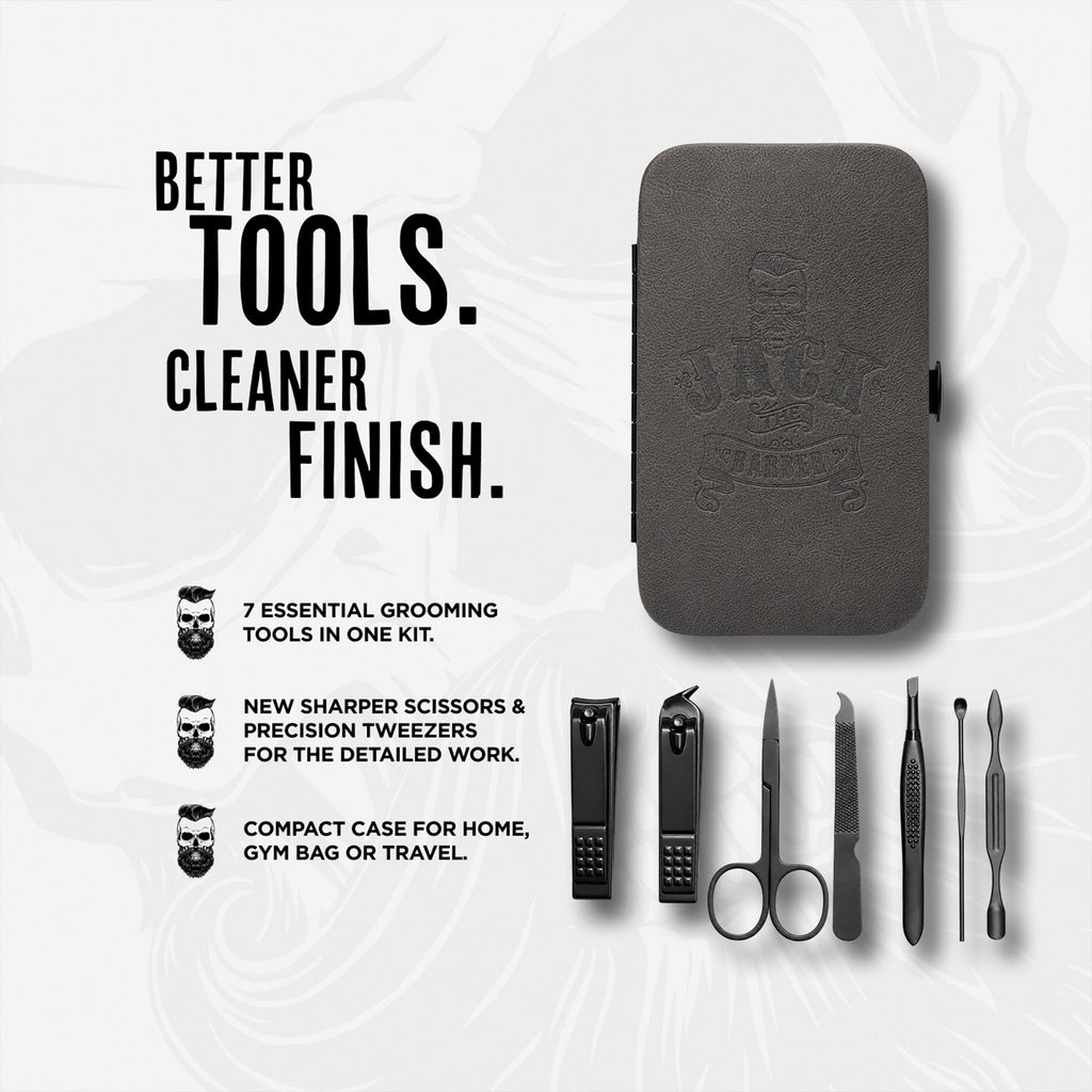 7 Piece Manicure Grooming Kit