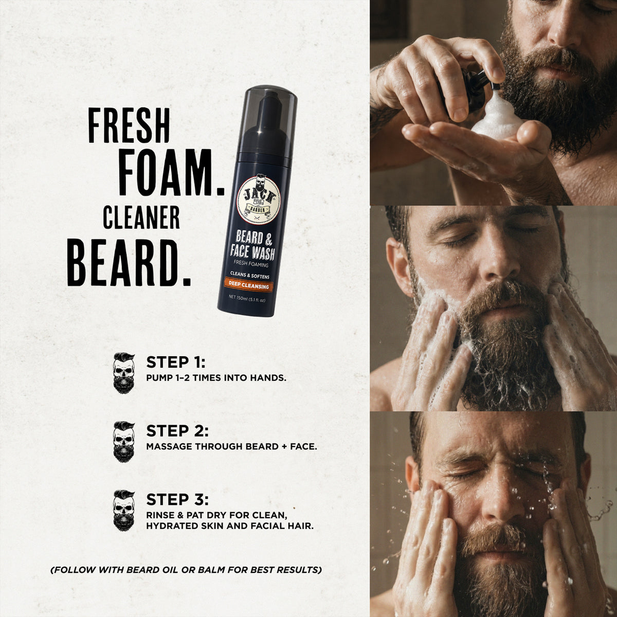 Beard & Face Wash 150ml