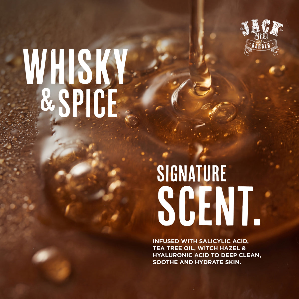 Shower Gel 1L - Whisky & Spice