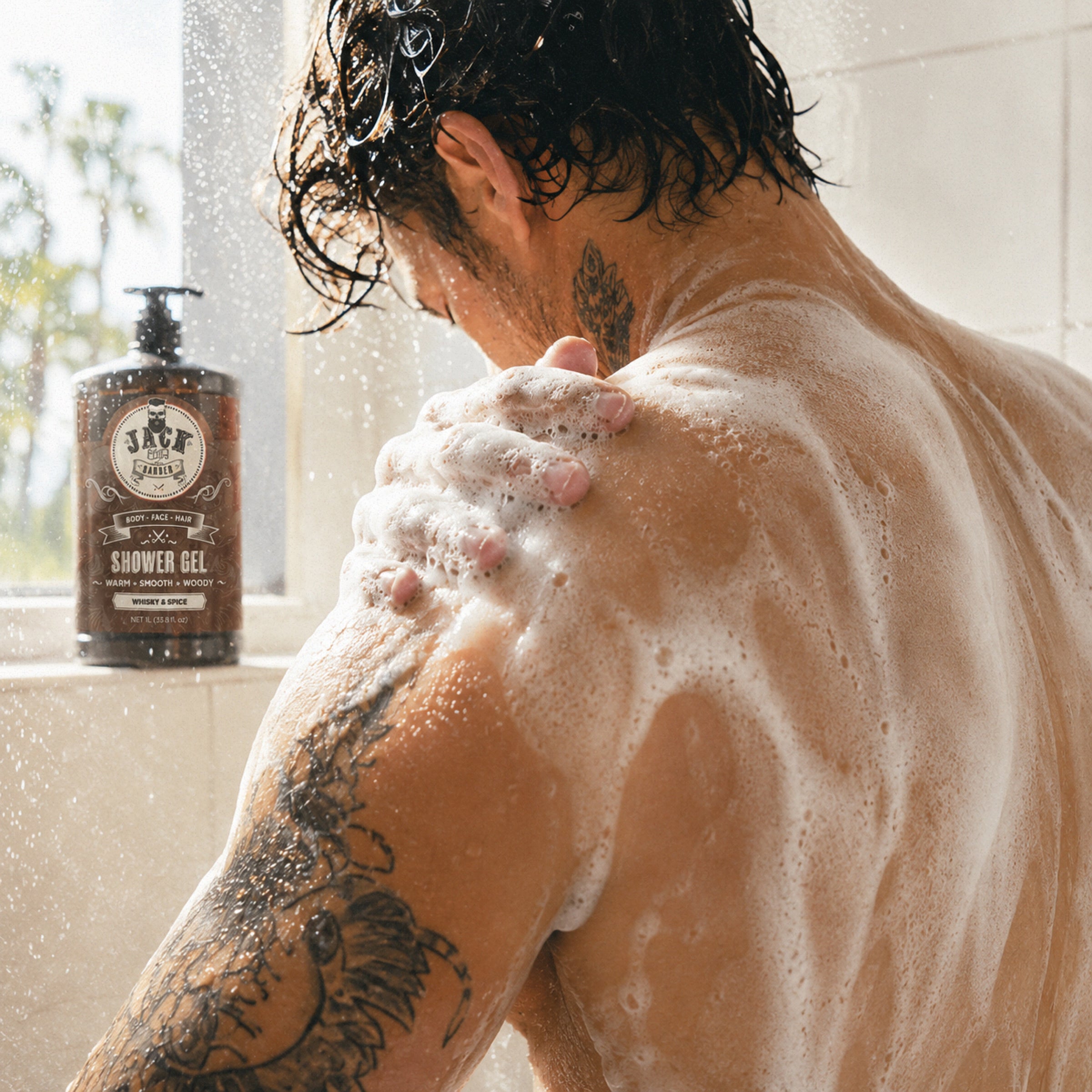 Shower Gel 1L - Whisky & Spice