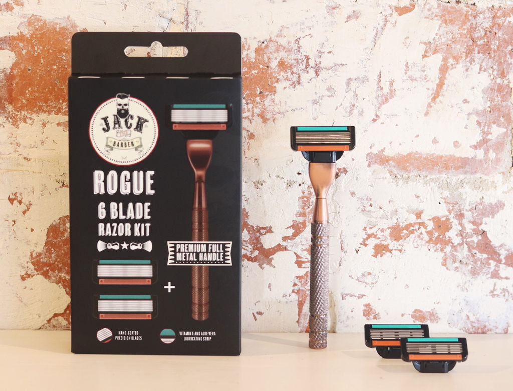 6 Blade Razor Kit